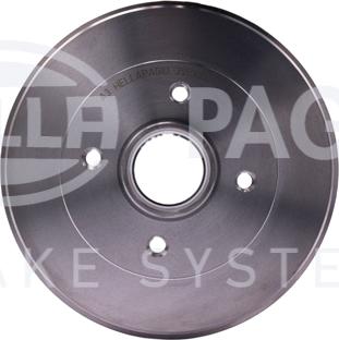 HELLA 8DT 355 300-611 - Bremžu trumulis www.autospares.lv