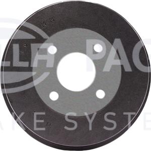 HELLA 8DT 355 300-181 - Bremžu trumulis www.autospares.lv