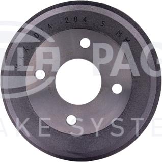 HELLA 8DT 355 301-291 - Bremžu trumulis www.autospares.lv