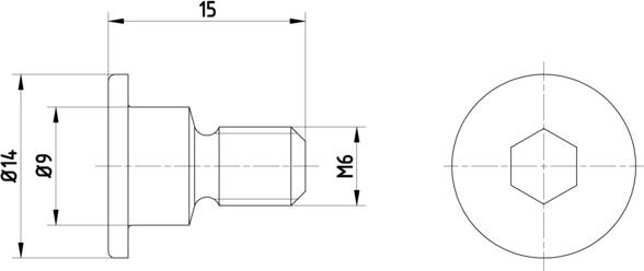 HELLA 8DZ 355 209-011 - Skrūve, Bremžu disks www.autospares.lv