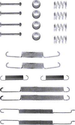 HELLA 8DZ 355 200-291 - Accessory Kit, brake shoes www.autospares.lv