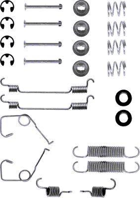 HELLA 8DZ 355 200-211 - Piederumu komplekts, Bremžu loki www.autospares.lv