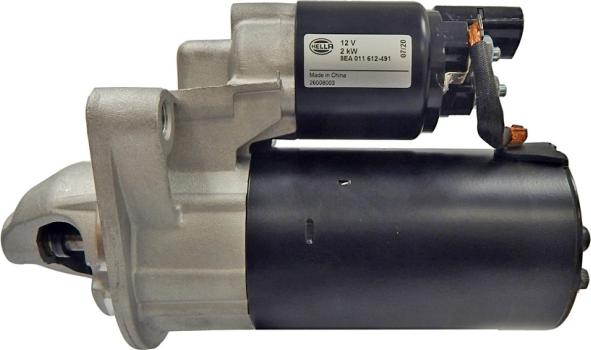 HELLA 8EA 011 612-491 - Starter www.autospares.lv