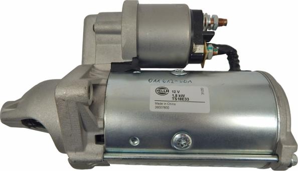 HELLA 8EA 011 612-601 - Starter www.autospares.lv