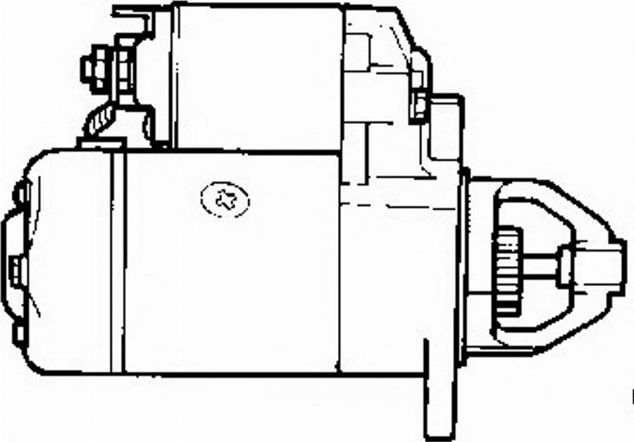 HELLA 8EA726472001 - Starter www.autospares.lv