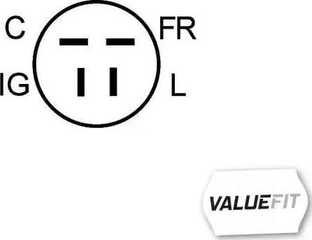 HELLA 8EL 730 086-001 - Ģenerators autospares.lv