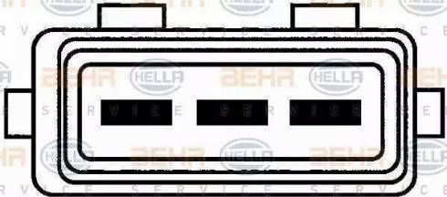 HELLA 8EW 009 144-391 - Ventilators, Motora dzesēšanas sistēma www.autospares.lv