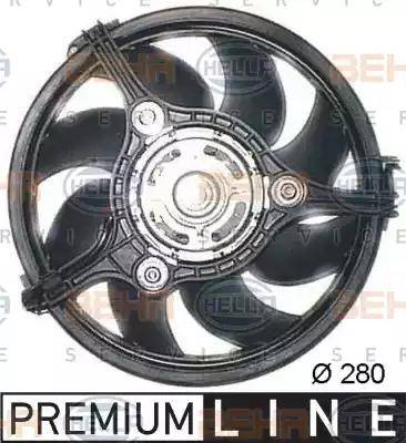 HELLA 8EW 351 044-131 - Ventilators, Motora dzesēšanas sistēma www.autospares.lv