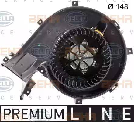 HELLA 8EW 351 044-241 - Salona ventilators www.autospares.lv