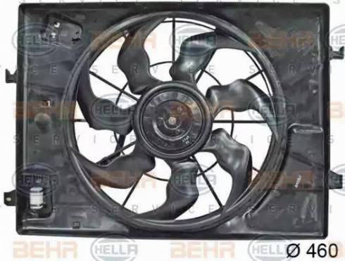 HELLA 8EW 351 043-051 - Ventilators, Motora dzesēšanas sistēma www.autospares.lv