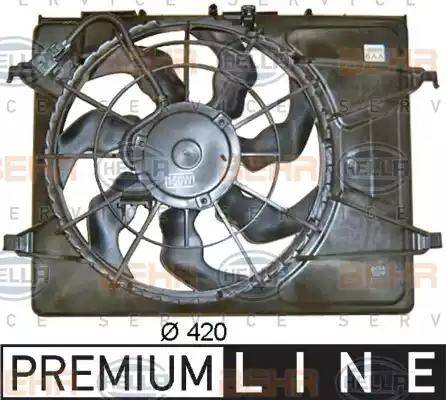 HELLA 8EW 351 043-351 - Ventilators, Motora dzesēšanas sistēma www.autospares.lv