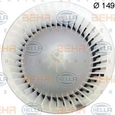 HELLA 8EW 351 000-681 - Salona ventilators www.autospares.lv