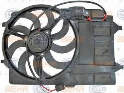 HELLA 8EW 351 000-301 - Ventilators, Motora dzesēšanas sistēma www.autospares.lv