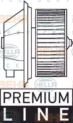 HELLA 8EW 351 039-351 - Salona ventilators www.autospares.lv