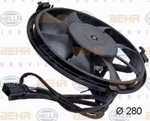 HELLA 8EW 351 039-771 - Ventilators, Motora dzesēšanas sistēma www.autospares.lv