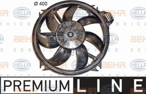 HELLA 8EW 351 149-591 - Ventilators, Motora dzesēšanas sistēma www.autospares.lv