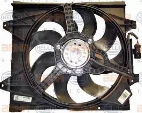 HELLA 8EW 351 149-061 - Ventilators, Motora dzesēšanas sistēma www.autospares.lv