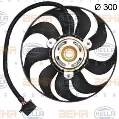 HELLA 8EW 351 150-084 - Ventilators, Motora dzesēšanas sistēma www.autospares.lv