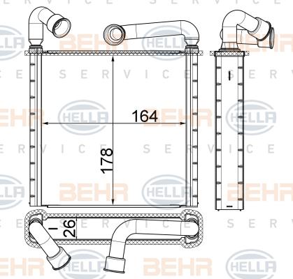 HELLA 8FH 351 511-634 - Siltummainis, Salona apsilde www.autospares.lv