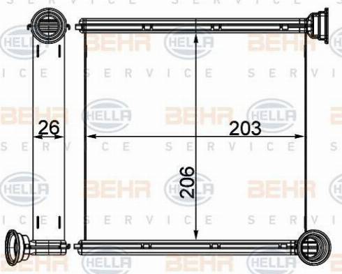 HELLA 8FH 351 511-674 - Siltummainis, Salona apsilde www.autospares.lv