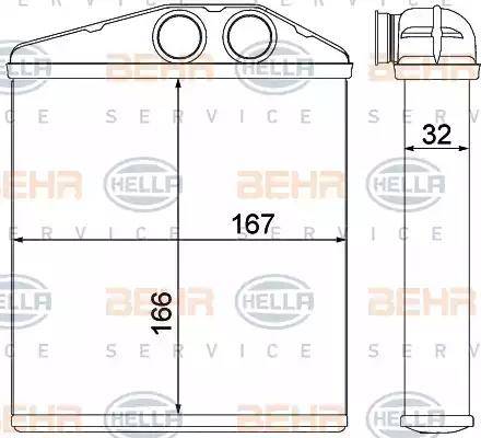 HELLA 8FH 351 000-501 - Siltummainis, Salona apsilde www.autospares.lv