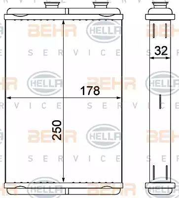 HELLA 8FH 351 000-581 - Siltummainis, Salona apsilde www.autospares.lv