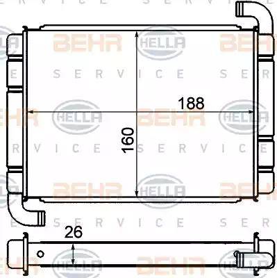 HELLA 8FH 351 000-571 - Siltummainis, Salona apsilde www.autospares.lv