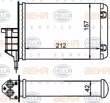 HELLA 8FH 351 001-554 - Siltummainis, Salona apsilde www.autospares.lv