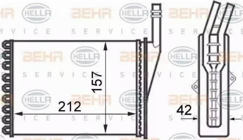 HELLA 8FH 351 024-361 - Siltummainis, Salona apsilde www.autospares.lv