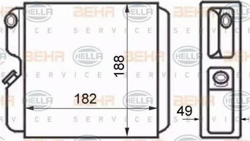 HELLA 8FH 351 024-371 - Siltummainis, Salona apsilde www.autospares.lv