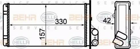 HELLA 8FH 351 308-541 - Siltummainis, Salona apsilde www.autospares.lv