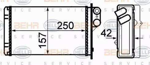 HELLA 8FH 351 308-551 - Siltummainis, Salona apsilde www.autospares.lv