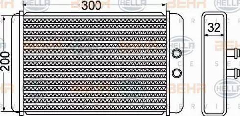 HELLA 8FH 351 308-261 - Siltummainis, Salona apsilde www.autospares.lv