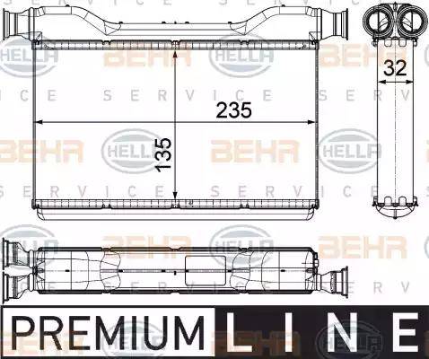 HELLA 8FH 351 315-491 - Siltummainis, Salona apsilde www.autospares.lv