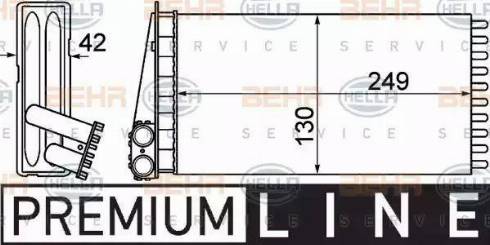 HELLA 8FH 351 315-461 - Siltummainis, Salona apsilde www.autospares.lv