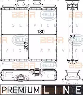 HELLA 8FH 351 315-411 - Siltummainis, Salona apsilde www.autospares.lv