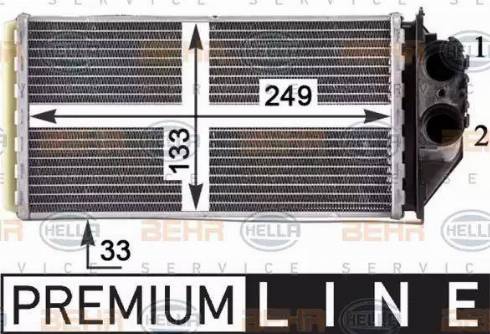 HELLA 8FH 351 315-471 - Siltummainis, Salona apsilde www.autospares.lv