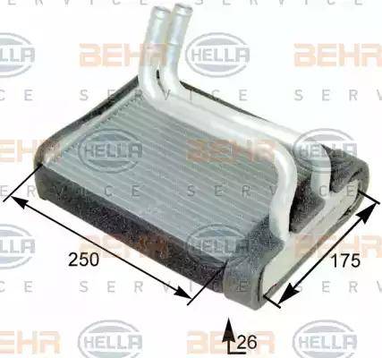 HELLA 8FH 351 315-251 - Siltummainis, Salona apsilde www.autospares.lv