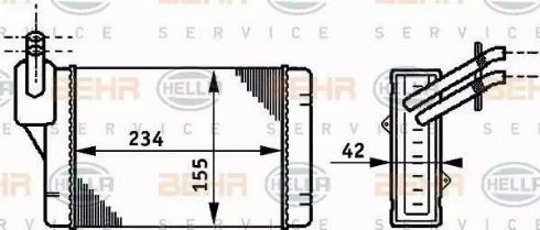 HELLA 8FH 351 311-061 - Siltummainis, Salona apsilde www.autospares.lv