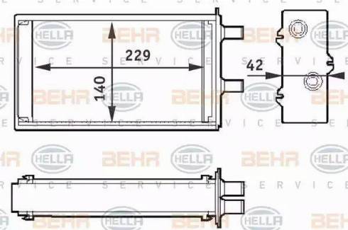 HELLA 8FH 351 311-001 - Siltummainis, Salona apsilde www.autospares.lv