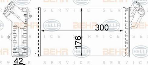 HELLA 8FH 351 311-734 - Siltummainis, Salona apsilde www.autospares.lv