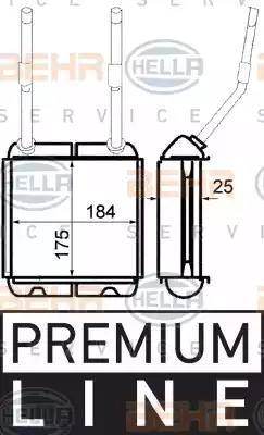 HELLA 8FH 351 313-031 - Siltummainis, Salona apsilde www.autospares.lv