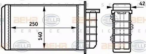 HELLA 8FH 351 313-191 - Siltummainis, Salona apsilde www.autospares.lv