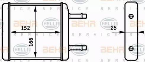 HELLA 8FH 351 313-181 - Siltummainis, Salona apsilde www.autospares.lv