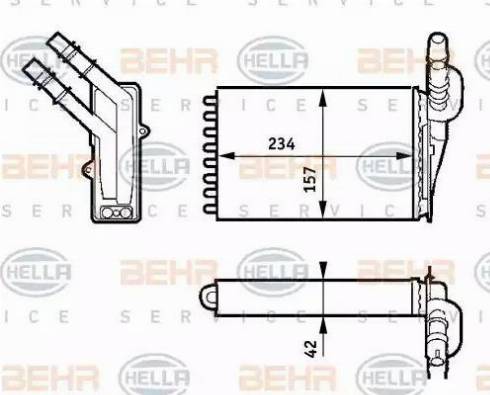 HELLA 8FH 351 313-391 - Siltummainis, Salona apsilde www.autospares.lv