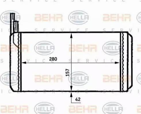 HELLA 8FH 351 313-361 - Siltummainis, Salona apsilde www.autospares.lv