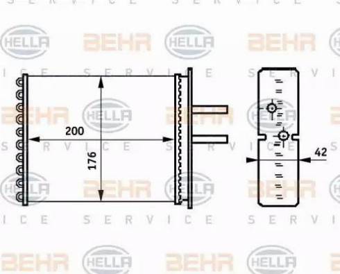 HELLA 8FH 351 313-381 - Siltummainis, Salona apsilde www.autospares.lv