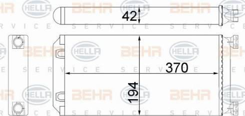 HELLA 8FH 351 312-554 - Siltummainis, Salona apsilde www.autospares.lv