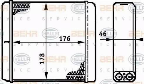 HELLA 8FH 351 312-091 - Siltummainis, Salona apsilde www.autospares.lv