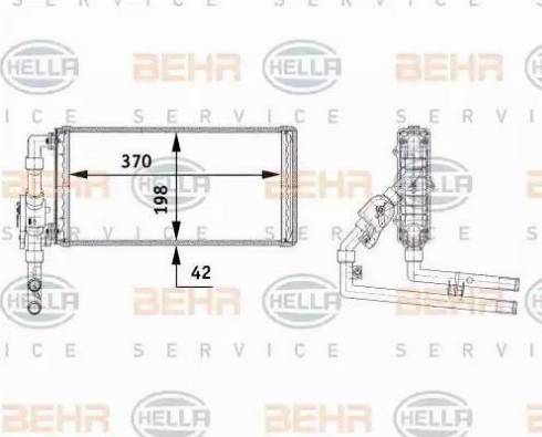 HELLA 8FH 351 312-191 - Siltummainis, Salona apsilde www.autospares.lv